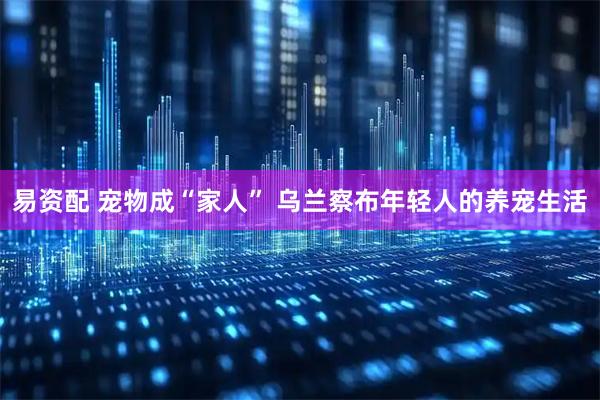 易资配 宠物成“家人” 乌兰察布年轻人的养宠生活